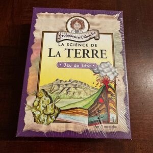 French Professeure Caboche La Science De La Terre Ages 7+ Cards Educational